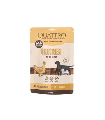 JERKY - CHICKEN PROTEIN Papildomas pašaras suaugusiems šunims